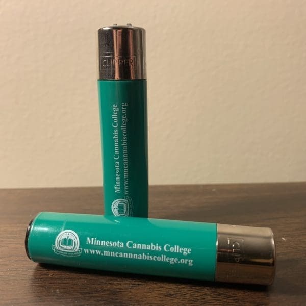 Photo of MN Cannabis College Logo Lighter
